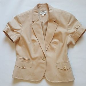 Ann Taylor LOFT petite Short Sleeve Blazer